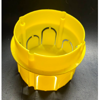 DOZNA PVC fi60mm MONTAŽNA KUTIJA UZIDNA M2 ZUTA