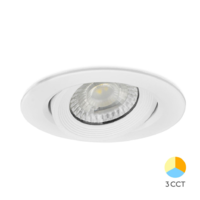 LED ROZETNA 7W 3CCT UGRADNA BELA OKRUGLA 3u1 TRI BOJE SVETLA BD02-00680