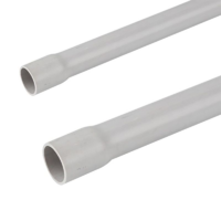 PVC KRUTA KABLOVSKA CEV fi32mm 3m SIVA 320N IP40 SAMOGASIVA EC D32-3m 50032 Elmark