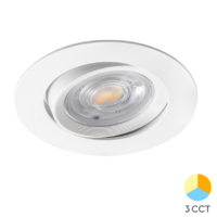 LED ROZETNA 7W 3CCT UGRADNA BELA OKRUGLA 3000/4000/6500K BD02-00780