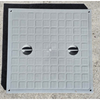 POKLOPAC ZA UKOPAVAJUCU KUTIJU 400x400mm PVC SAHT 153 030 101 09 01 Adal Pano