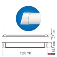 LED STRELA 36W 6400K 120cm LUCNA TETRA-36 052-003-0120