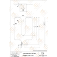 GREJAC ZA EL. STEDNJAK 750W GORENJE Aisi304 fi6,5mm  IEGS132