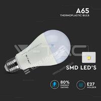 LED SIJALICA 15W E27 4000K PRIRODNO BELA A65 1350lm VT4454 V-TAC