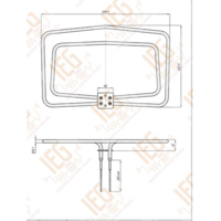 GREJAC GREJALICE KUPATILA KONCAR Aisi 304 Ø8.1mm ~230V 1600+400W IEGGR002