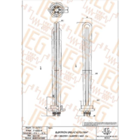 GREJAC KOTLA 9000W R6/4 FI8,1mm Cu l=600mm IEGK189