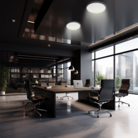 LED PLAFONJERA 26W CRNA OKRUGLA 3CCT tri boje svetla 3000/4000/6500K BP07-00381 