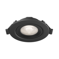 LED ROZETNA 5W 3CCT UGRADNA CRNA OKRUGLA 3u1 TRI BOJE SVETLA BD02-00581