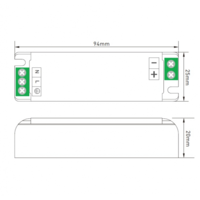 SLIM LED TRAFO NAPAJANJE ZA LED TRAKE 36W 12V 150390 36WHH-12 DAWN