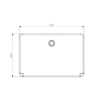 CRVENI RAZVODNI ORMAN 200x300x130mm IP65 ABS MD9040 Adal Pano