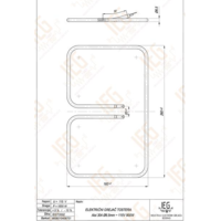 GREJAC TOSTERA 115V 900W fi6,5mm Aisi 304 IEGTO003