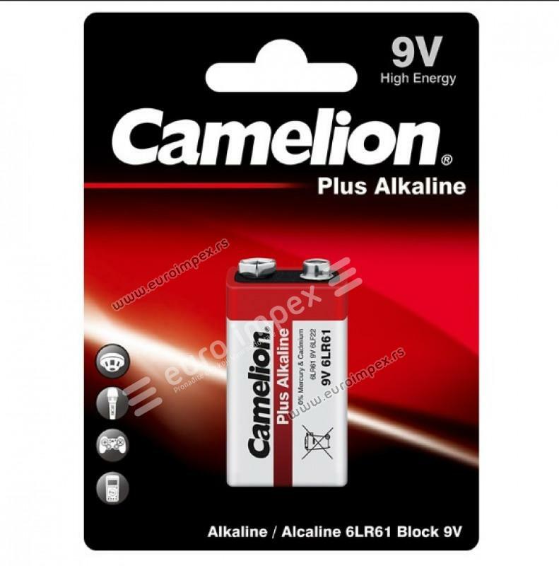 SUPER ALKALINE 6LR61 9V alkalna baterija CA6LR61 Camelion
