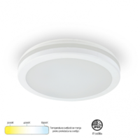 LED PLAFONJERA 20W BELA IP65 vodonepropusna 3CCT tri boje svetla 3000/4000/6500K MONA-200 202299
