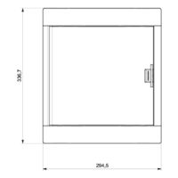 RAZVODNA TABLA 24 OSIGURACA NAZIDNA 295x337x100mm MD9310 Adal Pano