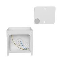 ZIDNA BASTENSKA SVETILJKA 1xG9 BELA IP54 BG38-03400 Braytron