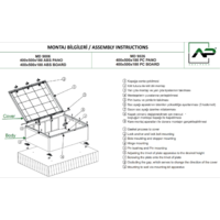 RAZVODNI ORMAN 400x500x180mm IP65 ABS MD9006 Adal Pano
