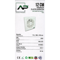 ASPIRATOR - VENTILATOR ZA KUPATILO fi120mm AD5079 Adal Pano