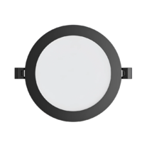 LED PANEL 12W UGRADNI 3CCT (tri boje svetla 3000/4000/6500) CRNI OKVIR IP40 BP01-91281 Braytron