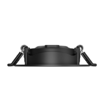 LED ROZETNA 5W 3CCT UGRADNA CRNA OKRUGLA 3u1 TRI BOJE SVETLA BD02-00581