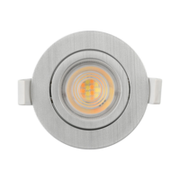 LED ROZETNA 7W 3CCT OKRUGLA SIVA 3u1 TRI BOJE SVETLA SPOT SVETILJKA BD02-00783 Braytron