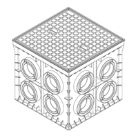 PODNA UKOPAVAJUCA RAZVODNA KUTIJA 550x550x550mm IP54 Manhole MD9120 Adal Pano