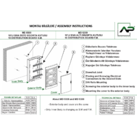RAZVODNA TABLA 18 OSIGURACA NAZIDNA 390x103x220mm MD9308 Adal Pano