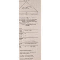 PLAFONJERA SA SENZOROM POKRETA 2xE27 PLASTIKA AD7060-P 207 010 001 01 02 Adal Pano