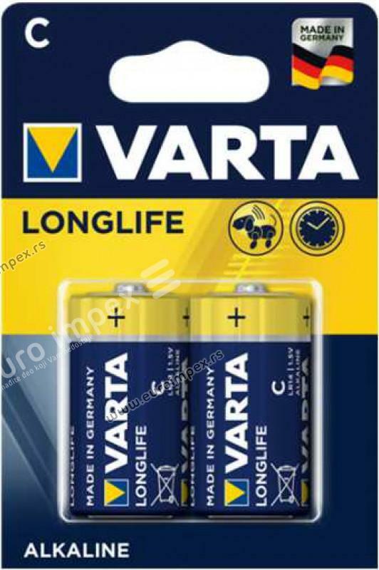 LONGLIFE LR14 C 1,5V alkalna baterija V17 LE VARTA